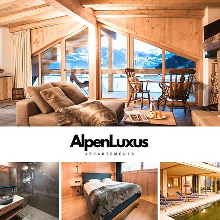 Sportlodge' Golf Suite - Natural Pool, Whirlpool & Sauna By Alpenluxus Appartements Kleinboden Dış mekan fotoğraf
