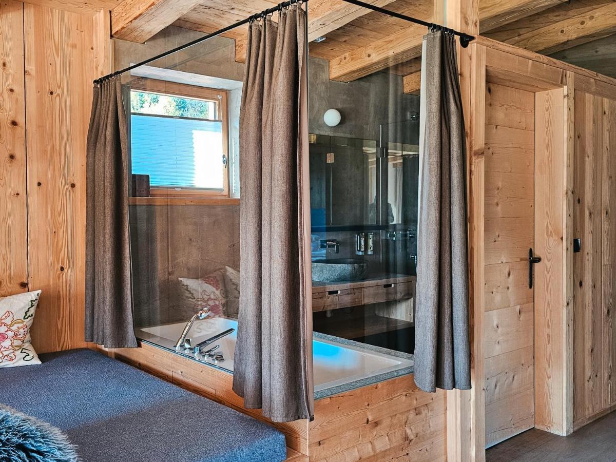 Sportlodge' Golf Suite - Natural Pool, Whirlpool & Sauna By Alpenluxus Appartements Kleinboden Dış mekan fotoğraf